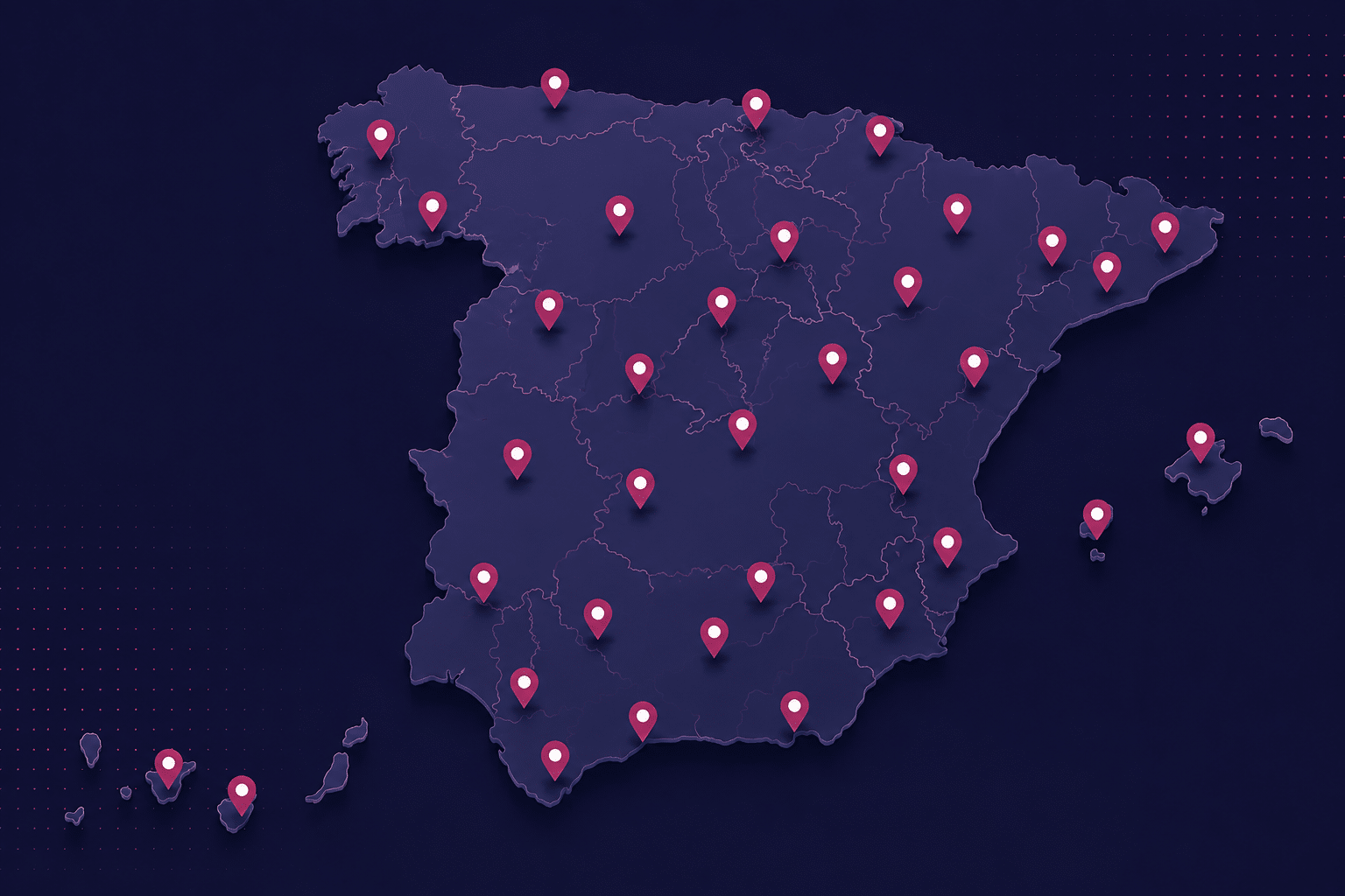 Clientes trabajados en toda España